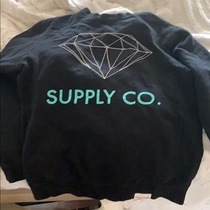 Diamond supply co sweat shirt